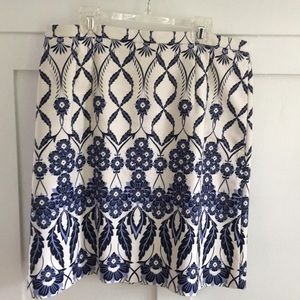 J. Crew cotton skirt